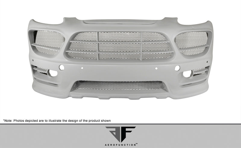 2011-2014 Porsche Cayenne AF-2 Front Bumper Cover ( GFK ) - 1 Piece