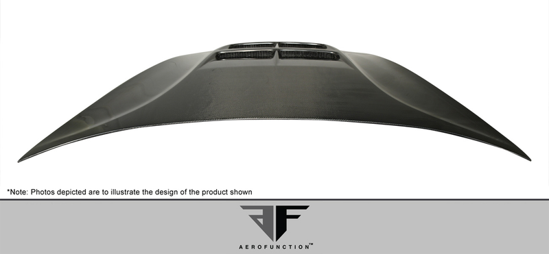 2010-2015 Porsche Panamera Carbon AF-1 Hood ( CFP ) - 1 Piece
