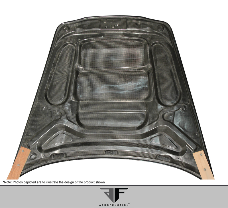 2010-2015 Porsche Panamera Carbon AF-1 Hood ( CFP ) - 1 Piece