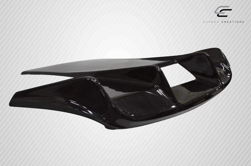 2005-2013 Chevrolet Corvette C6 Carbon Creations GT500 Rear Diffuser - 1 Piece