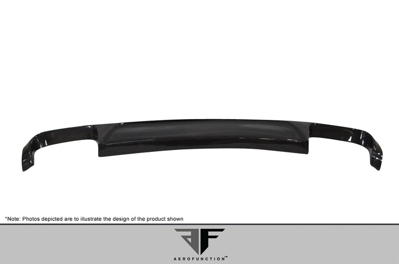 2005-2008 Porsche 911 Carrera 997 Carrera Carbon AF-1 Diffuseur arrière (CFP) - 1 pièce