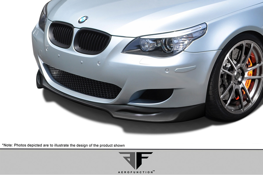 2006-2010 BMW M5 E60 Carbon AF-1 Front Add-On Spoiler ( CFP ) - 1 Piece