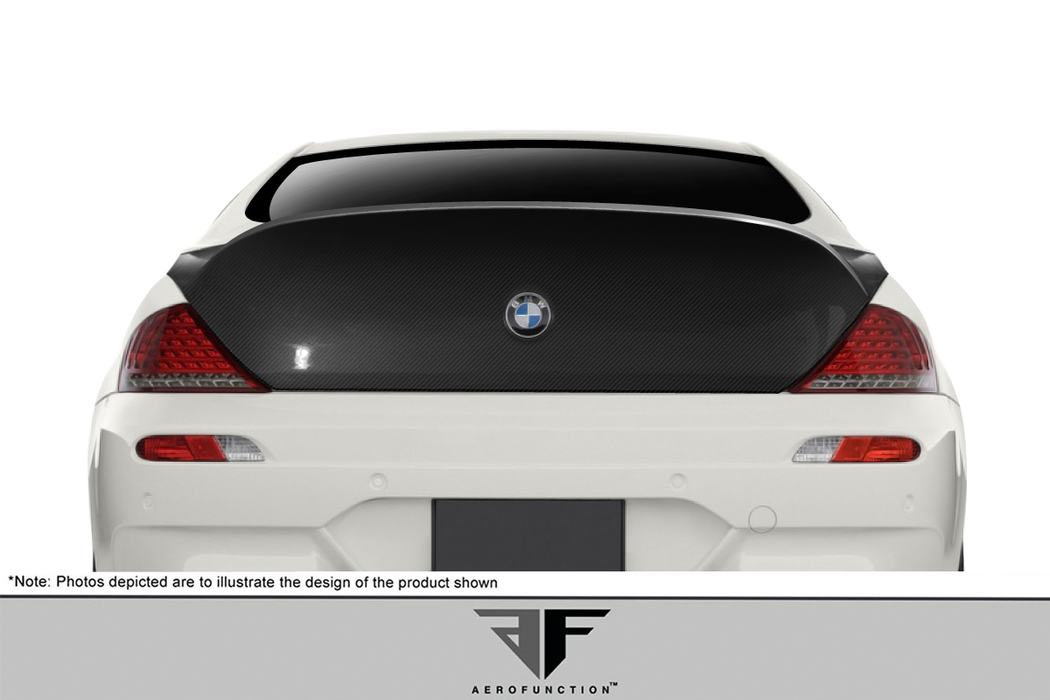 2004-2010 BMW 6 Series E63 2DR Carbon AF-2 Trunk Lid ( CFP ) - 1 Piece