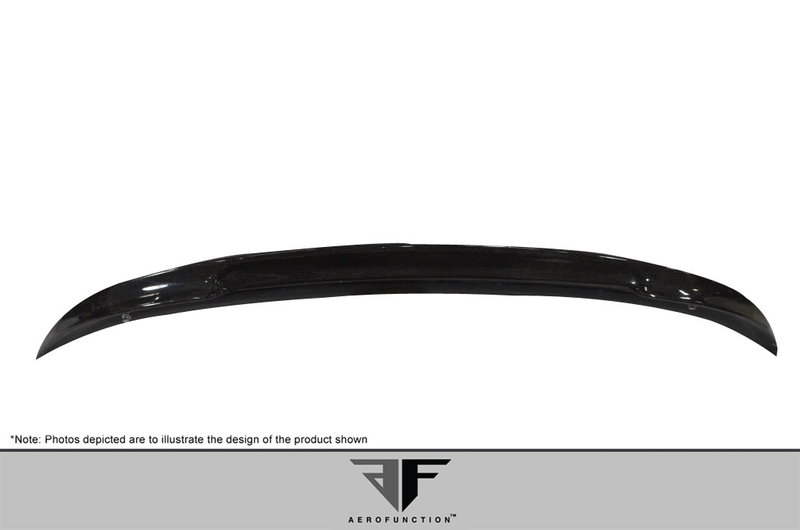 2004-2010 BMW Série 6 E63 2DR Carbone AF-1 Aileron de coffre (CFP) - 1 pièce