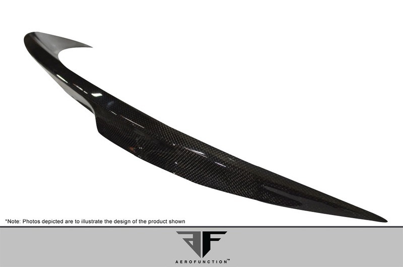 2004-2010 BMW Série 6 E63 2DR Carbone AF-1 Aileron de coffre (CFP) - 1 pièce
