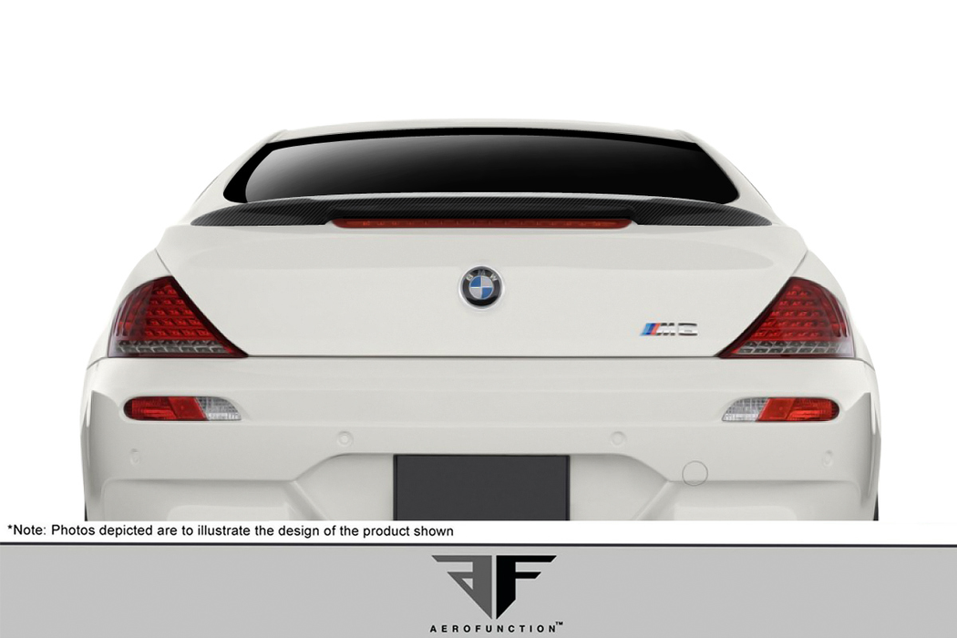 2004-2010 BMW Série 6 E63 2DR Carbone AF-1 Aileron de coffre (CFP) - 1 pièce