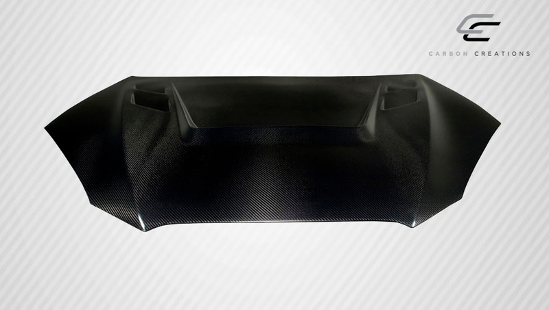 2010-2012 Hyundai Genesis Coupe 2DR Carbon Creations Vader Hood - 1 Piece
