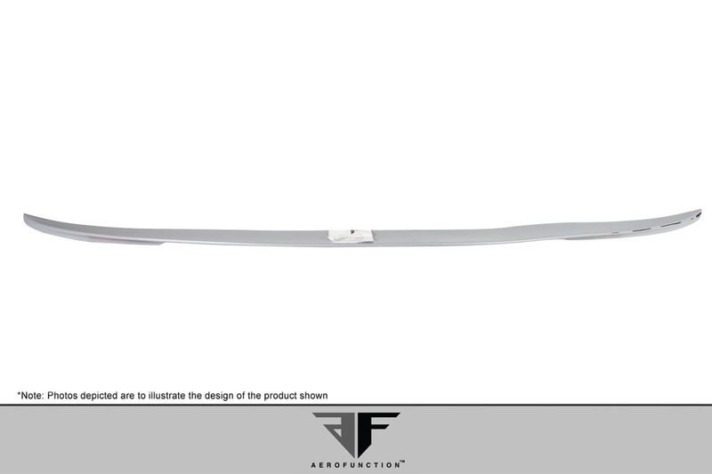2011-2013 BMW 5 Series F10 4DR AF-3 Trunk Spoiler (PU-RIM) - 1 Piece (S)
