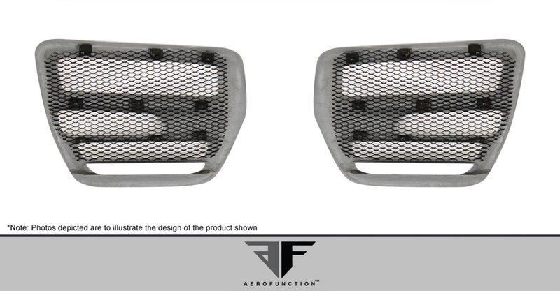 2012-2019 Land Rover Range Rover Evoque AF-1 boîtiers de lumière (GFK) - 2 pièces (S)