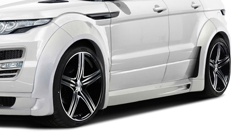 2012-2019 Land Rover Range Rover Evoque 5DR AF-1 Fender Flares ( GFK ) - 12 Piece