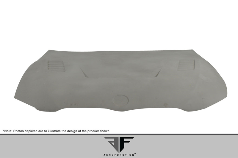 2007-2010 BMW 3 Series E92 2dr E93 Convertible AF-1 Hood ( GFK ) - 1 Piece