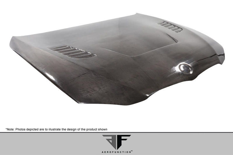 2007-2010 BMW 3 Series E92 2dr E93 Convertible Carbon AF-1 Hood ( CFP ) - 1 Piece