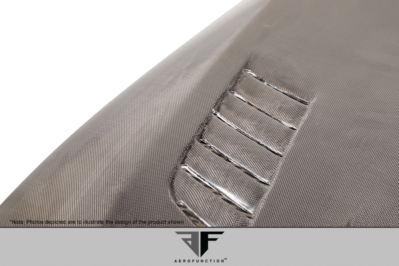 2007-2010 BMW 3 Series E92 2dr E93 Convertible Carbon AF-1 Hood ( CFP ) - 1 Piece
