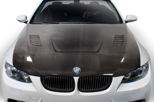 2007-2010 BMW 3 Series E92 2dr E93 Convertible Carbon AF-1 Hood ( CFP ) - 1 Piece