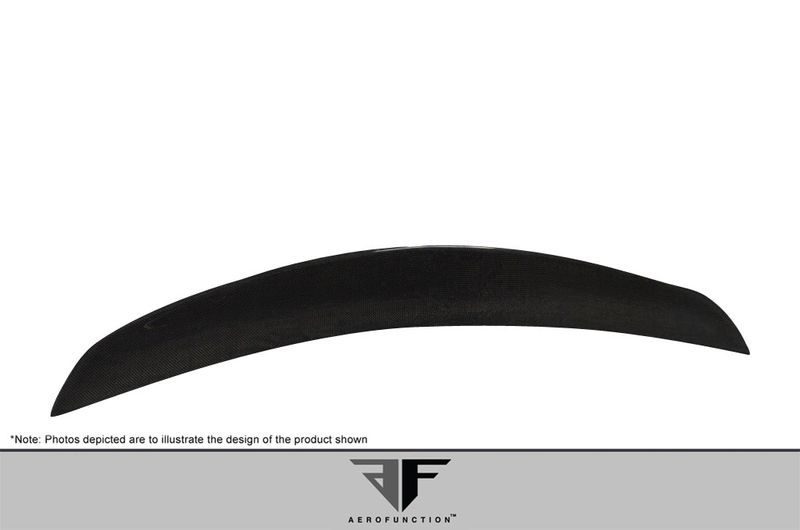 2003-2009 Mercedes CLK W209 Carbon AF-1 Trunk Spoiler ( CFP ) - 1 Piece