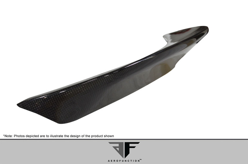 2003-2009 Mercedes CLK W209 Carbon AF-1 Trunk Spoiler ( CFP ) - 1 Piece