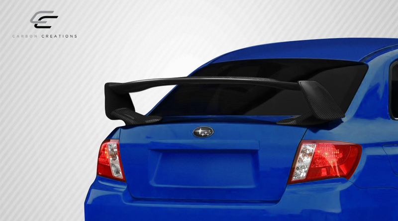 2008-2011 Subaru Impreza / 08-18 WRX STI 4DR Carbon Creations STI Look Trunk Lid Spoiler Wing - 1 Piece