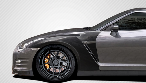 2009-2021 Nissan GT-R R35 Carbon Creations OEM Look Fenders - 4 Piece