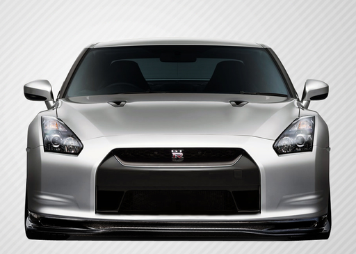 2009-2011 Nissan GT-R R35 Carbon Creations Eros Version 5 Front Lip Under Spoiler Air Dam - 1 Piece