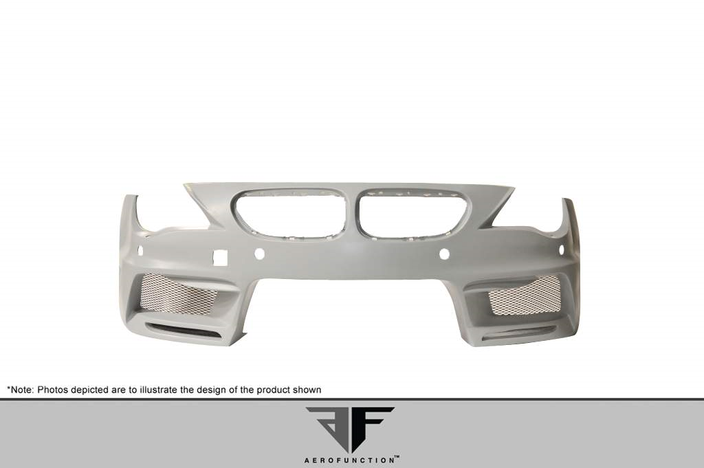 2004-2010 BMW 6 Series E63 E64 2DR Convertible AF-2 Wide Body Front Bumper Cover ( GFK ) - 1 Piece (S)