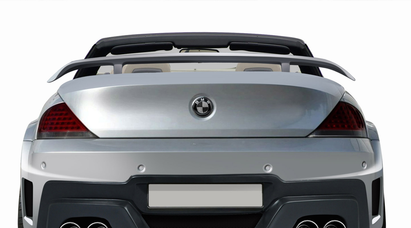 2004-2010 BMW Série 6 M6 E63 E64 2DR AF-2 Aileron de coffre (GFK) - 1 pièce