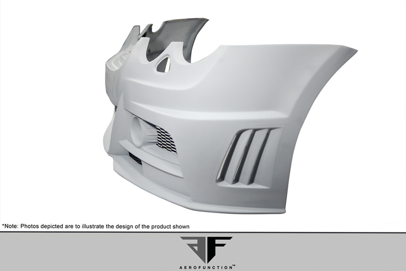 2003-2010 Bentley Continental GT GTC AF-1 Front Bumper Cover ( GFK ) - 1 Piece