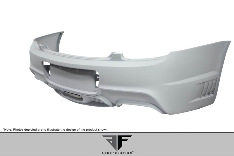 2003-2010 Bentley Continental GT GTC AF-1 Rear Bumper Cover ( GFK ) - 1 Piece