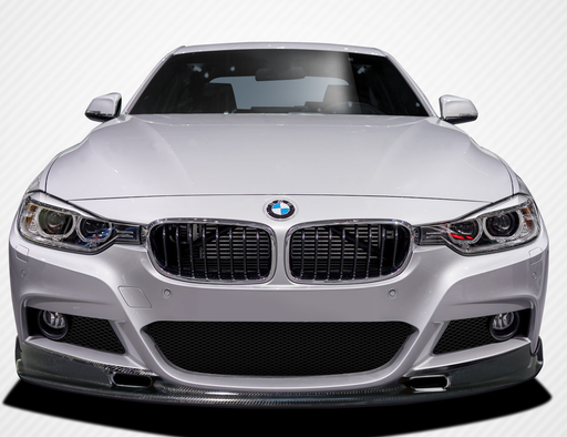2012-2018 BMW 3 Series F30 M Sport Carbon Creations Eros Version 1 Front Lip Under Air Dam Spoiler - 1 Piece
