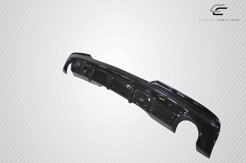 2011-2016 BMW 5 Series F10 Carbon Creations M Performance Look Rear Diffuser ( will only fit M Sport Bumpers) - 1 Piece (S)