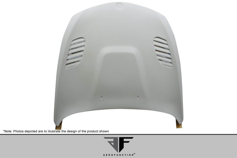 Capot BMW Série 6 M6 E63 E64 AF-1 2004-2010 (GFK) - 1 pièce