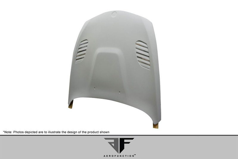 Capot BMW Série 6 M6 E63 E64 AF-1 2004-2010 (GFK) - 1 pièce