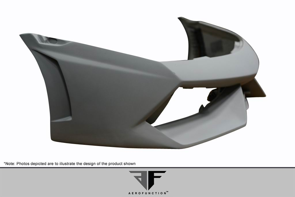 2009-2013 Lamborghini Gallardo AF-2 Front Bumper Cover ( GFK ) - 1 Piece