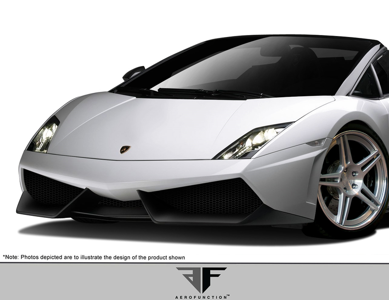 2009-2013 Lamborghini Gallardo AF-2 Front Bumper Cover ( GFK ) - 1 Piece