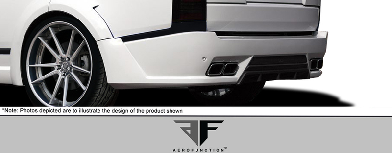 2013-2021 Land Rover Range Rover AF-1 Wide Body Rear Diffuser ( GFK ) - 1 Piece (S)
