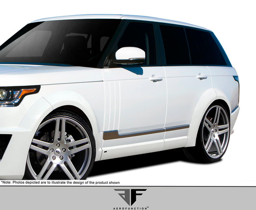 2013-2021 Land Rover Range Rover Urethane AF-1 Wide Body Door Trim ( PUR-RIM ) - 4 Piece (S)