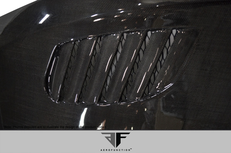 2004-2010 BMW 6 Series M6 E63 E64 Carbon AF-1 Hood ( CFP ) - 1 Piece