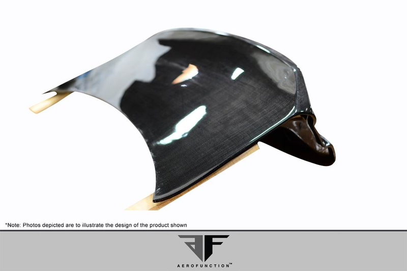 2007-2013 BMW 3 Series E92 2dr Carbon AF-2 Trunk Lid ( CFP ) - 1 Piece