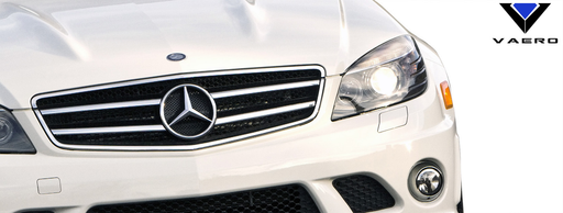 2008-2011 Mercedes C Class W204 Vaero C63 Look Conversion Grille and Mounting Accessories - 1 Piece (S)