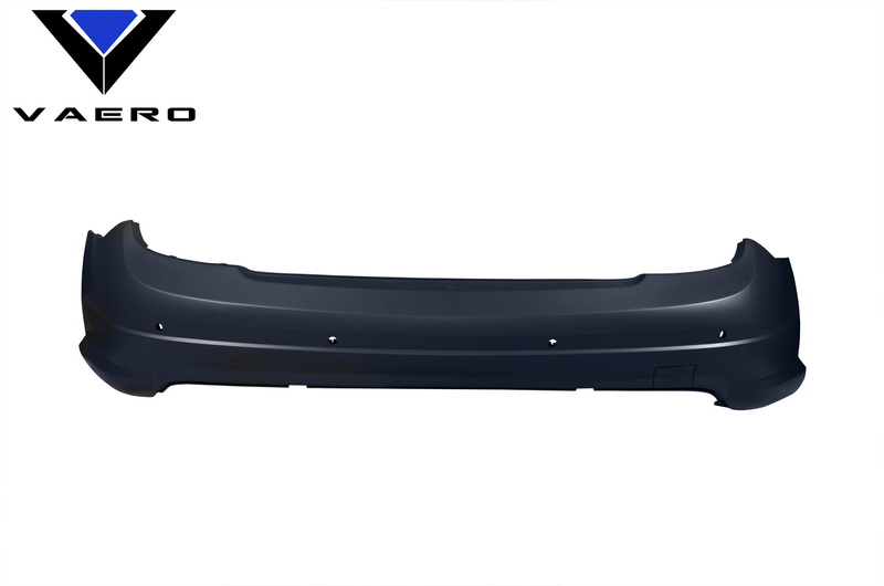 2008-2014 Mercedes C Class W204 Vaero C63 V1 Look Rear Bumper Cover ( with PDC ) - 1 Piece (S)