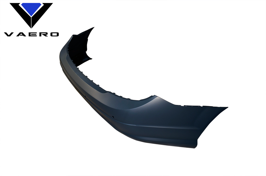 2008-2014 Mercedes C Class W204 Vaero C63 V1 Look Rear Bumper Cover ( with PDC ) - 1 Piece (S)
