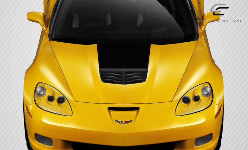 2005-2013 Chevrolet Corvette C6 Carbon Creations Stingray Z Hood - 1 Piece