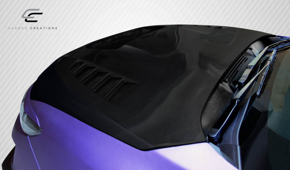 2015-2021 Subaru WRX Carbon Creations NBR Concept Hood - 1 Piece