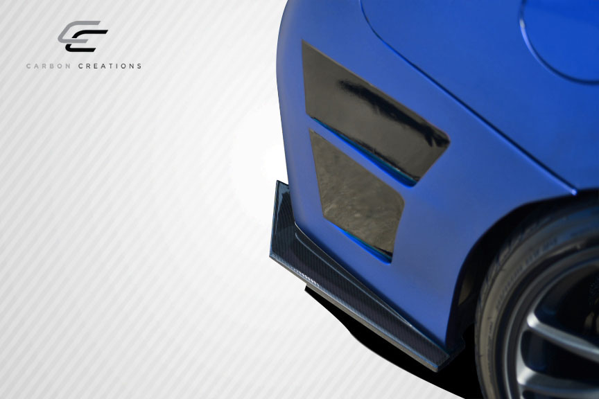 2015-2021 Subaru WRX Carbon Creations NBR Concept Rear Splitters - 2 Piece (S)