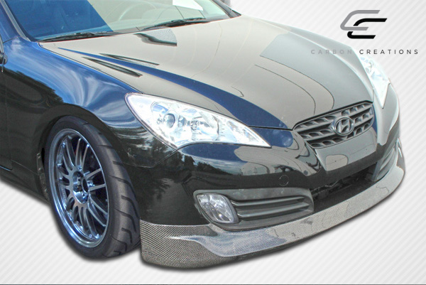 2010-2012 Hyundai Genesis Coupe 2DR Carbon Creations MS-R Front Lip Under Spoiler Air Dam - 1 Piece