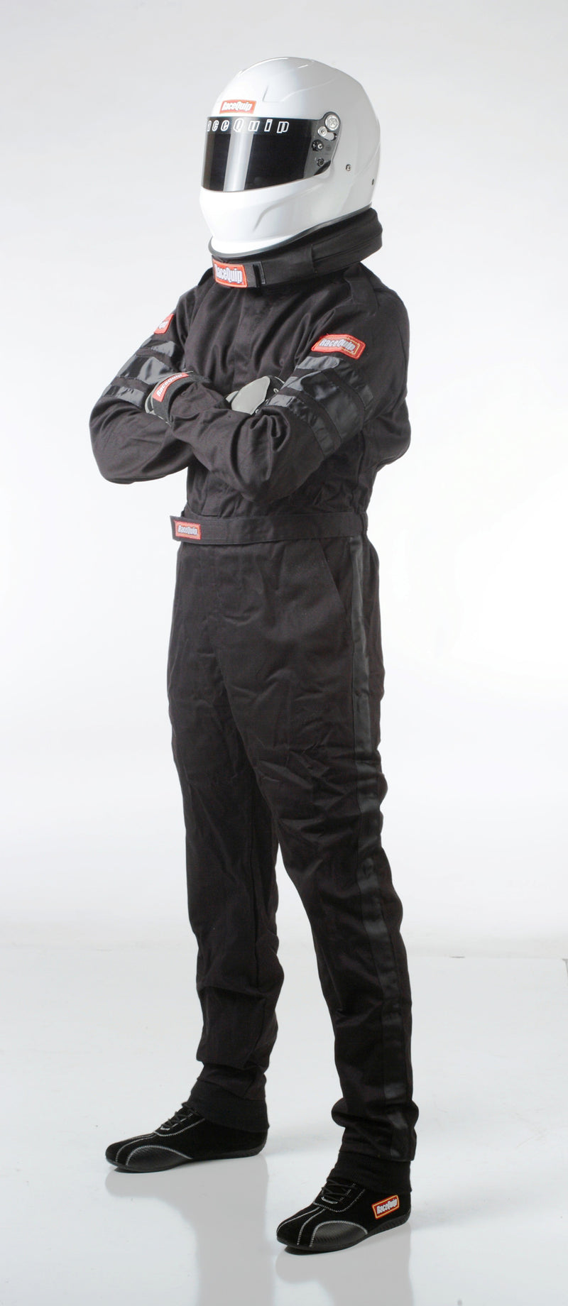 110003 RaceQuip One Piece Racing Driver Fire Suit, SFI 3.2A/ 1 , Noir Medium