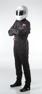 SFI-1 1-L SUIT  BLACK MEDIUM