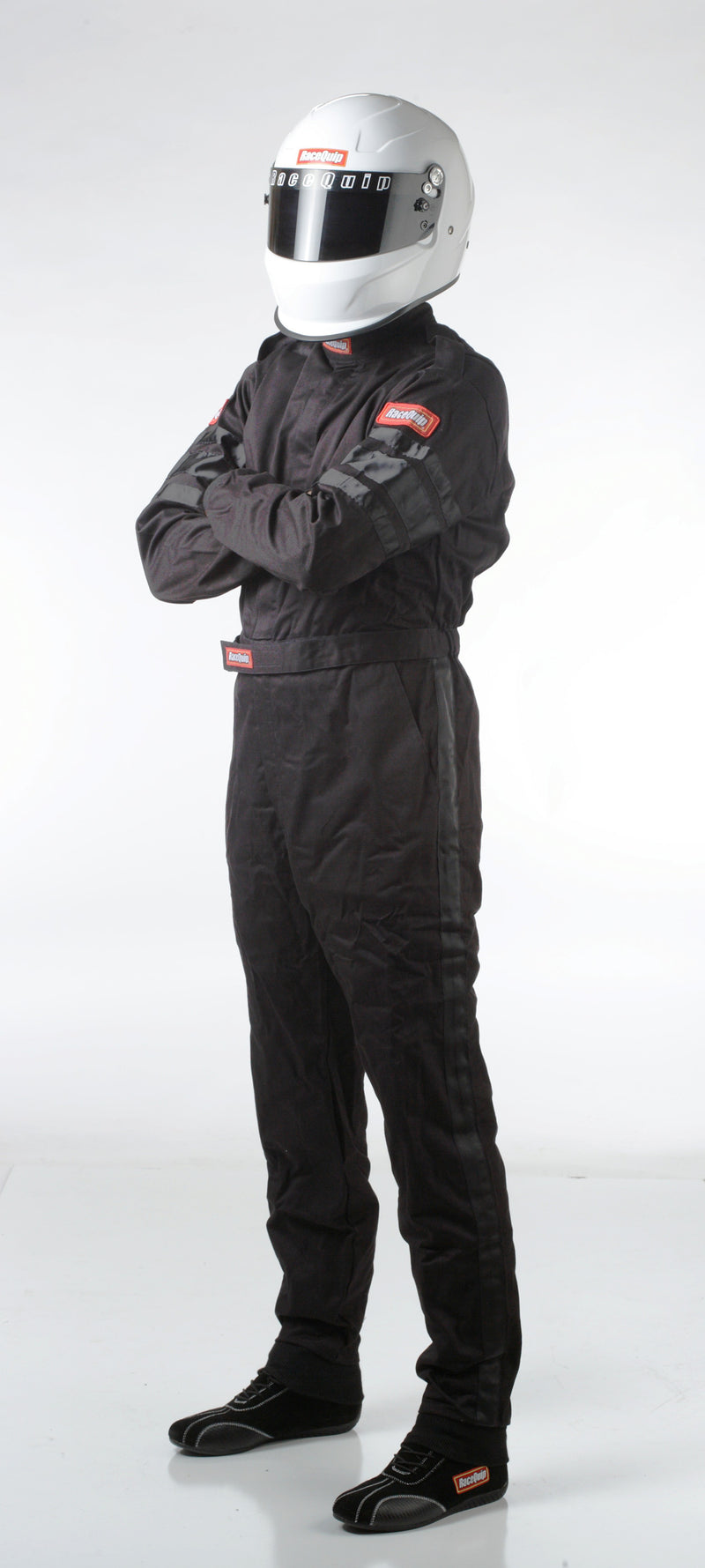 SFI-1 1-L SUIT  BLACK MEDIUM