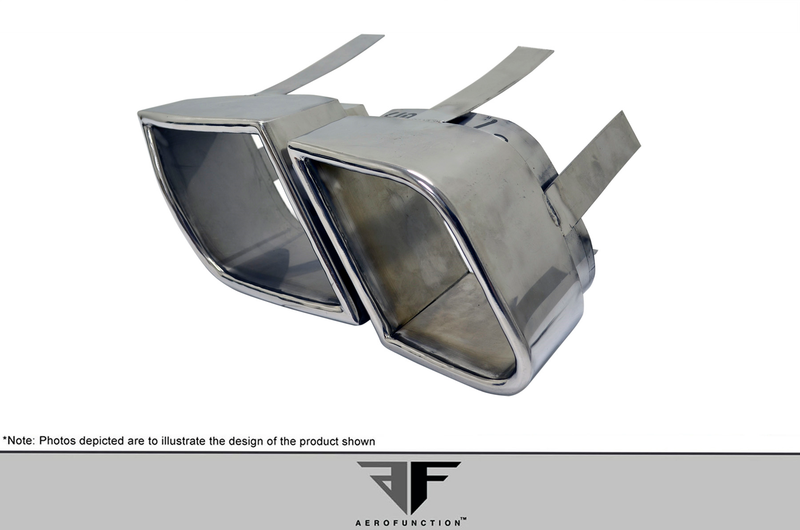 2011-2014 Porsche Cayenne AF-4 Exhaust Tips - 4 Piece (S)