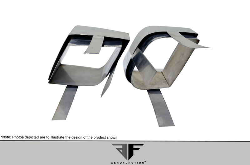 2011-2014 Porsche Cayenne AF-4 Exhaust Tips - 4 Piece (S)