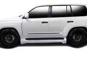 2008-2015 Lexus LX570 AF-1 Wide Body Side Skirt Rocker Panels ( GFK ) - 2 Piece (S)